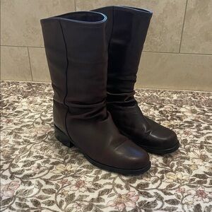 Santana Canada Women's Brown Leather Winter Boots